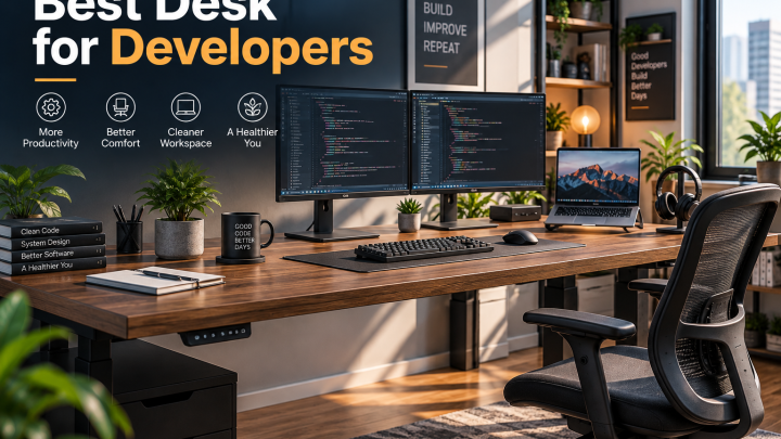 Best Desk for Developers comparison in a modern developer workstation