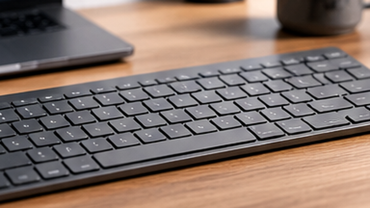 Best Mechanical Keyboard for Mac and Windows in a modern developer desk setup with monitor and accessories